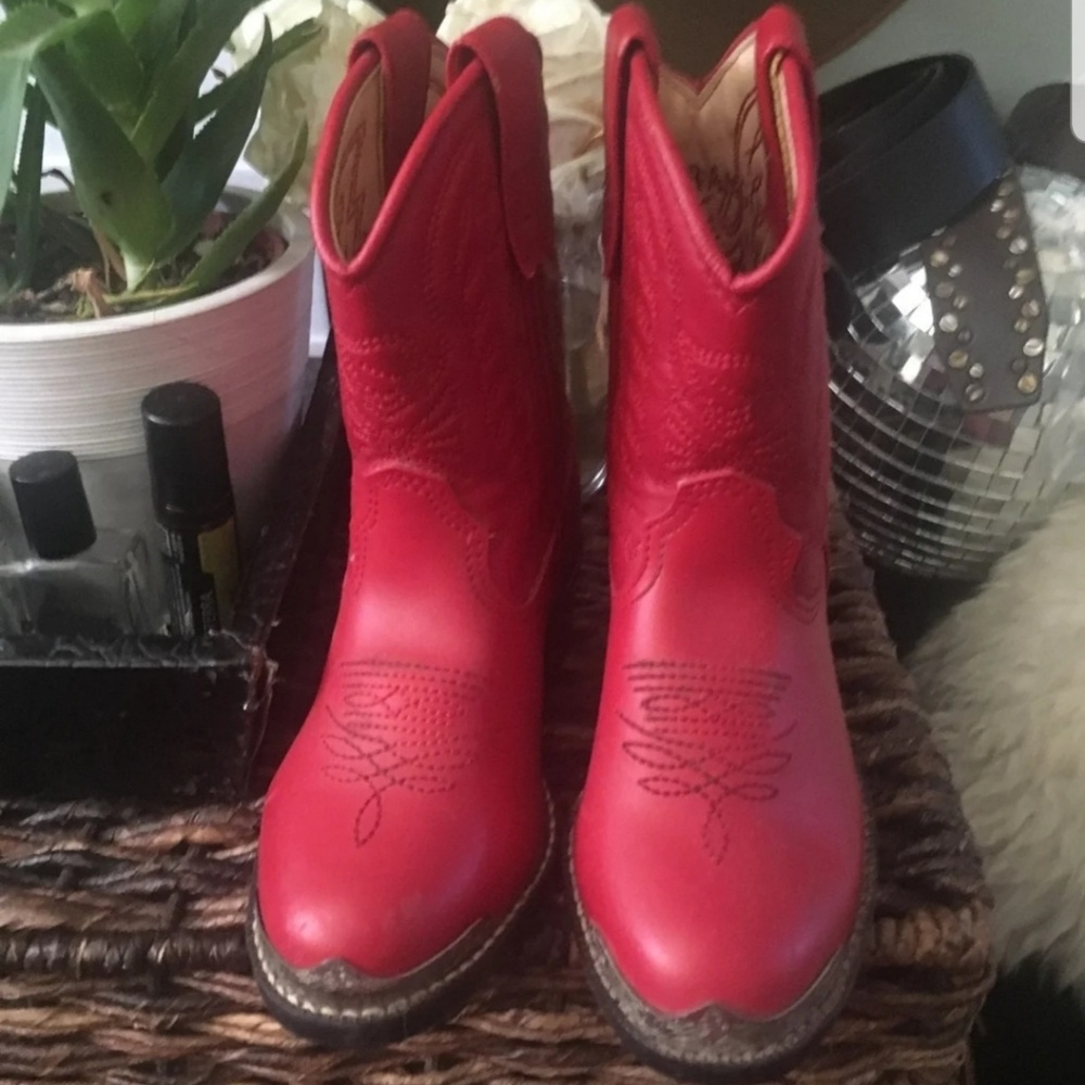 Durango red cowboy boots